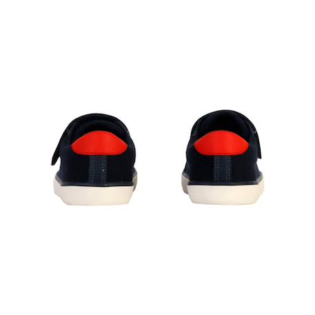 Baskets basses  à scratch Navy red 4 - vertbaudet enfant 