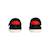 Baskets basses  à scratch Navy red 4 - vertbaudet enfant 