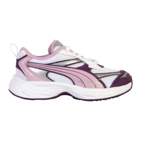 Baskets basses à lacets Blanc multi 1 - vertbaudet enfant 