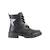 Bottes  à lacets Noir argent sombre 1 - vertbaudet enfant 