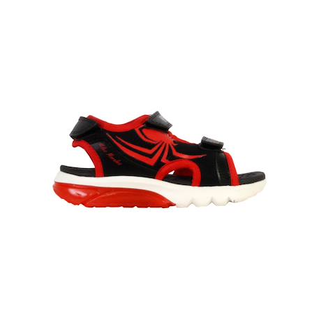Sandales  à scratch Marine rouge bleu+Noir rouge 7 - vertbaudet enfant 