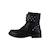 Bottines  à scratch Noir 2 - vertbaudet enfant 