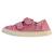 Tennis enfant à scratch Kaki enz+Rose 8 - vertbaudet enfant 