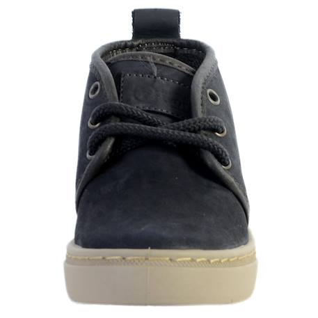Baskets basses  à lacets  velours Noir+Or 4 - vertbaudet enfant 