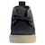 Baskets basses  à lacets  velours Noir+Or 4 - vertbaudet enfant 