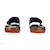 Sandales en cuir  à scratch Gris foncé+Kaki+Marine+Marine rouge+Navy orange sombre 22 - vertbaudet enfant 