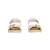 Sandales en cuir  à scratch Blanc+Blanc c1000 5 - vertbaudet enfant 