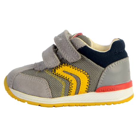 Baskets basses à scratch Gris 2 - vertbaudet enfant 