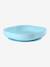 Assiette silicone avec ventouse BEABA bleu+vert 1 - vertbaudet enfant 