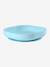 Assiette silicone avec ventouse bleu+rose+vert 1 - vertbaudet enfant 
