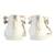 Sandales à brides Blanc argent 4 - vertbaudet enfant 
