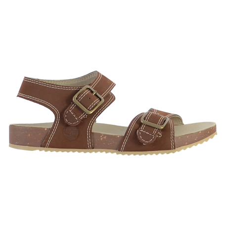 Sandales  à brides Marron sombre 1 - vertbaudet enfant 