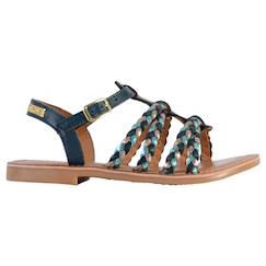 Chaussures-Sandales en cuir  à brides