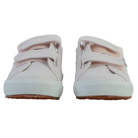 Baskets basses à scratch Rose+Rose Foncé+Rose ish 9 - vertbaudet enfant 