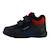 Baskets montantes  à scratch Marine   rouge 2 - vertbaudet enfant 