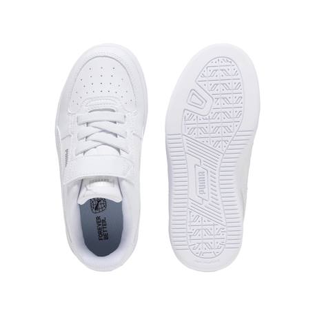 Baskets basses  à scratch Blanc+Blanc rouge fire bleu+Puma noir puma blanc 6 - vertbaudet enfant 