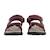 Sandales  velours  à scratch Marine rouge 5 - vertbaudet enfant 