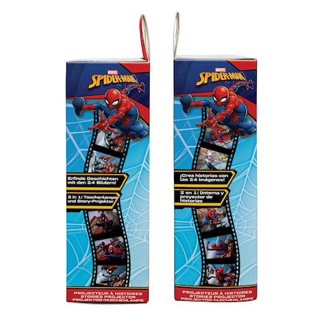 Projecteur à histoires et lampe torche spiderman Rouge 5 - vertbaudet enfant 