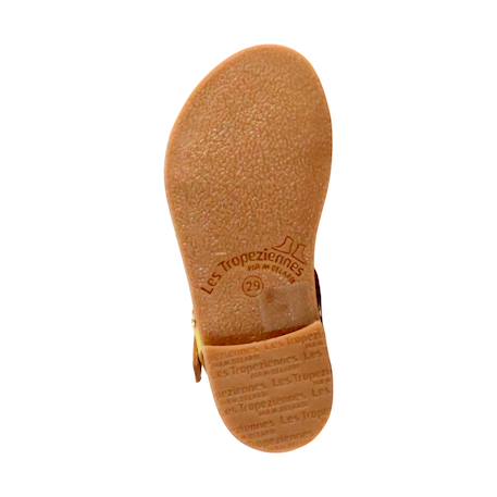 Sandales en cuir  à brides Noir 6 - vertbaudet enfant 