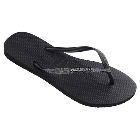 Tongs  à enfiler Gris+Noir métal foncé 9 - vertbaudet enfant 