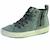 Baskets montantes  à lacets  velours Grey+Jeans 2 - vertbaudet enfant 