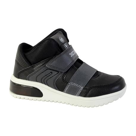 Baskets montantes  à scratch  velours Noir+Noir noir 7 - vertbaudet enfant 