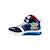 Baskets montantes  à scratch Navy royal+Noir jaune 2 - vertbaudet enfant 