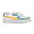 Baskets basses à lacets Blanc vert multi 3 - vertbaudet enfant 