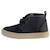 Baskets basses  à lacets  velours Noir+Or 2 - vertbaudet enfant 