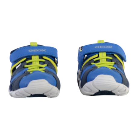 Sandales en cuir à scratch Marine royal 5 - vertbaudet enfant 