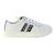 Baskets basses à lacets Blanc+Noir 1 - vertbaudet enfant 