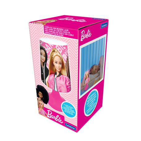Mini lampe de chevet veilleuse sans fil barbie Rose 3 - vertbaudet enfant 