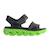 Sandales  à scratch Charbon citron vert 1 - vertbaudet enfant 