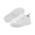 Baskets basses  à lacets Blanc+Blanc or 9 - vertbaudet enfant 