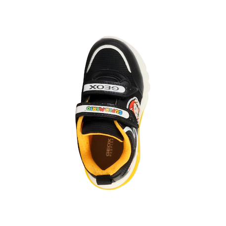 Baskets basses  à scratch Mario Navy royal+Noir orange 12 - vertbaudet enfant 