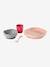 Set vaisselle 4 pièces silicone bleu+bleu+EUCALYPTUS+jaune+jungle+NIGHT BLUE+rose+terracotta+vert sauge 32 - vertbaudet enfant 