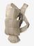 Porte-bébé Mini tissé BABYBJÖRN beige+noir 2 - vertbaudet enfant 