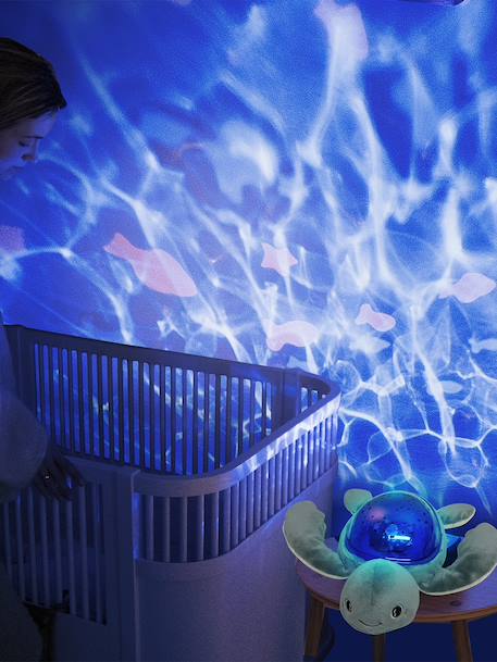 Veilleuse projecteur rechargeable Aqua Dream vert 1 - vertbaudet enfant 