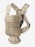 Porte-bébé Mini tissé BABYBJÖRN beige+noir 1 - vertbaudet enfant 