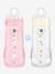 Lot 2 biberons Easy Active Coloré 330ml bleu+blush 7 - vertbaudet enfant 