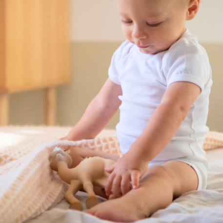Jouet de dentition dromadaire al'thir le compagnon Marron, beige 4 - vertbaudet enfant 