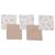 Lot de 5 lingettes lavables biscuit Beige, écru 3 - vertbaudet enfant 