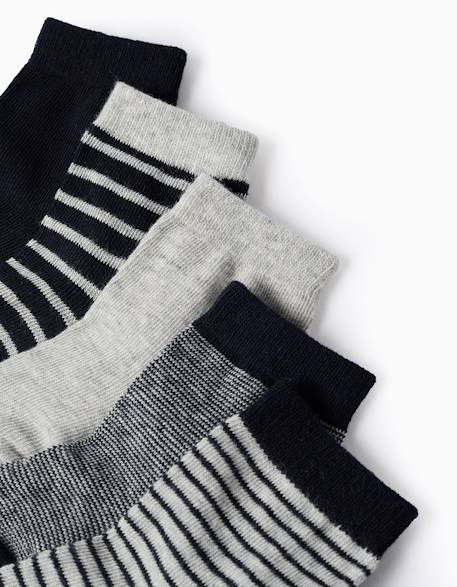 Pack 5 paires de chaussettes Multicolore 2 - vertbaudet enfant 