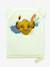 Gant de toilette Disney ludique brodé tête de Simba jaune pastel 3 - vertbaudet enfant 