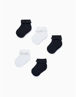 -Pack 5 paires de chaussettes avec crochet