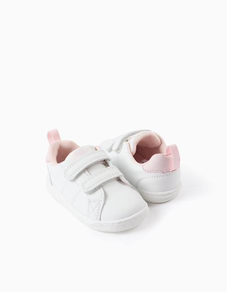 Baskets avec fermeture à scratch Blanc 2 - vertbaudet enfant 