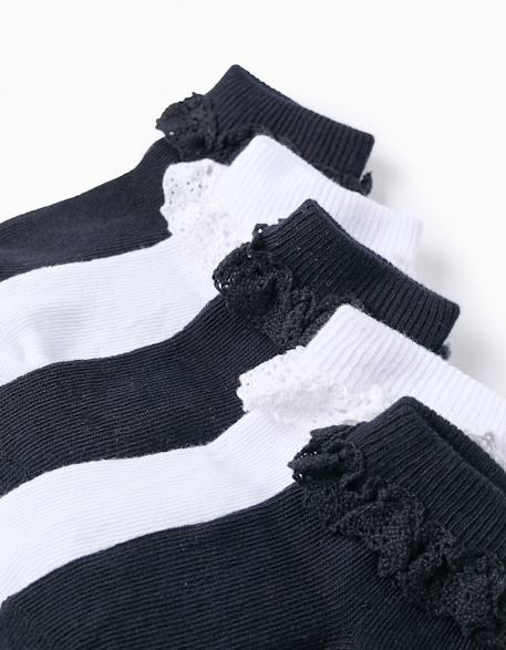 Pack 5 paires de chaussettes avec crochet Multicolore 2 - vertbaudet enfant 