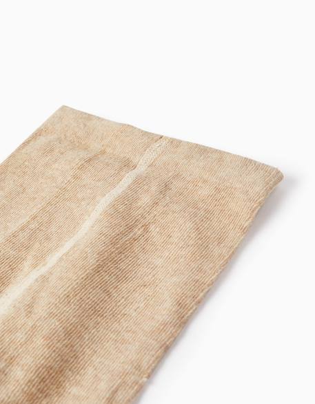 Collant extensible Beige clair 2 - vertbaudet enfant 