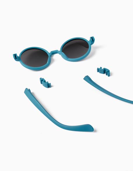 Lunettes de soleil flexibles avec protection uv niveau 3 Rose 2 - vertbaudet enfant 