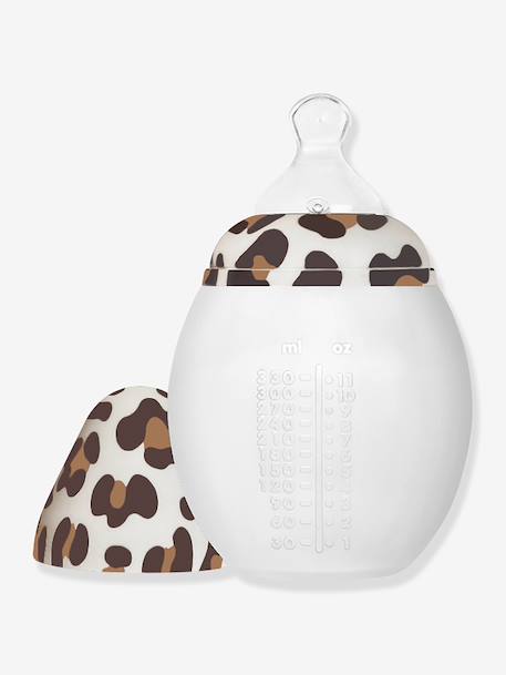 Biberon BibRond 330 ml marron imprimé 3 - vertbaudet enfant 